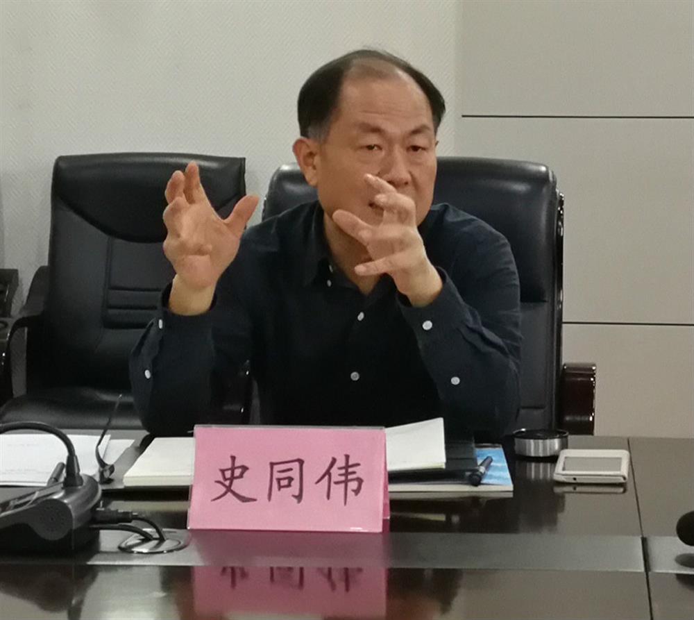 史同偉董事長(cháng)調研咨詢(xún)集團所屬企業(yè)